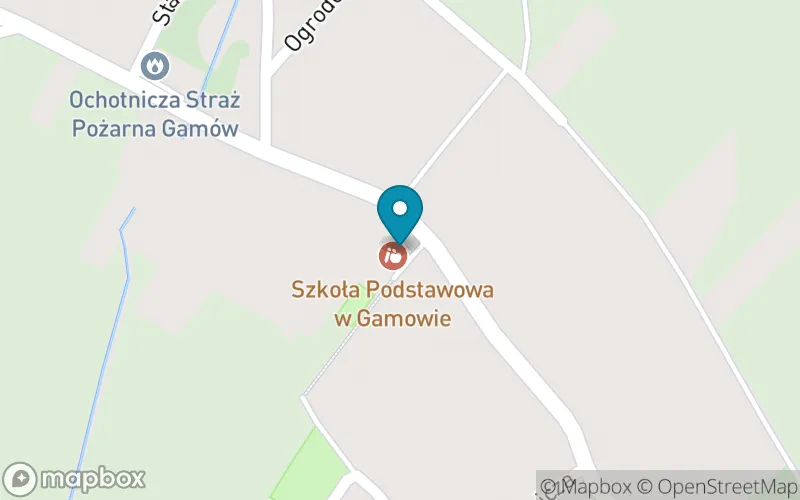 Lokalizacja: Publiczna Szkoła Podstawowa w Gamowie