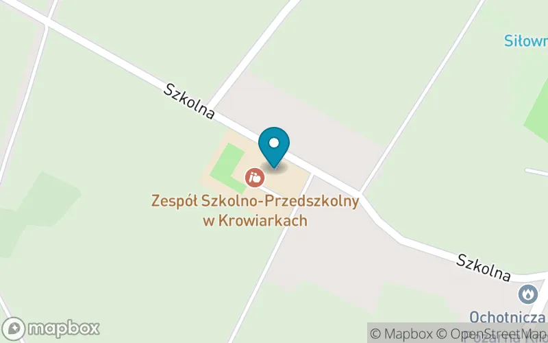 Lokalizacja: Szkoła Podstawowa w Krowiarkach