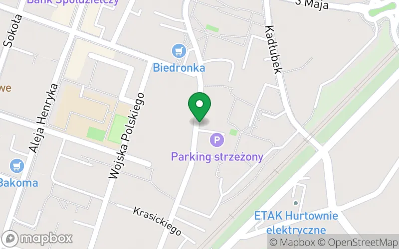 Lokalizacja: Promyk Niepubliczne Terapeutyczne Przedszkole z Oddziałami Specjalnymi i Integracyjnymi w Chrzanowie