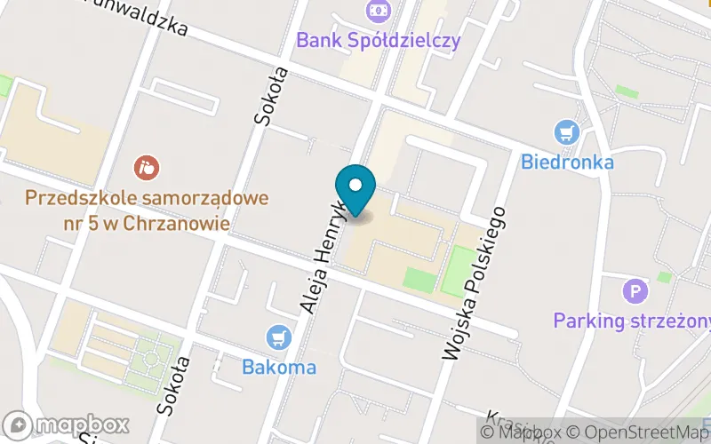 Lokalizacja: Szkoła Podstawowa nr 3 im. Królowej Jadwigi w Chrzanowie