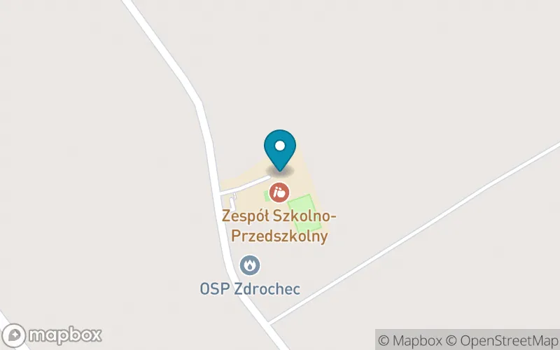 Lokalizacja: Niepubliczna Szkoła Podstawowa w Zdrochcu