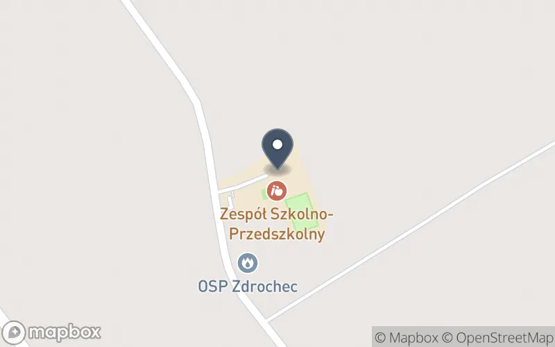 Lokalizacja: Zespół Szkoły Podstawowej i Przedszkola w Zdrochcu