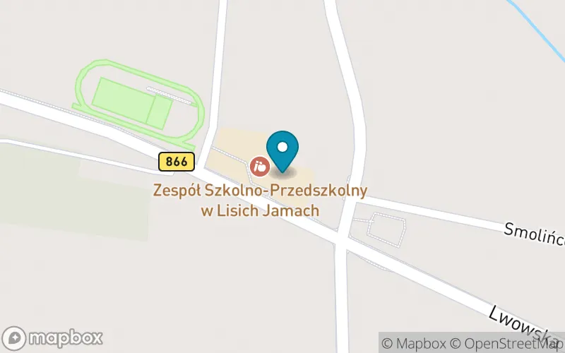 Lokalizacja: Szkoła Podstawowa w Lisich Jamach