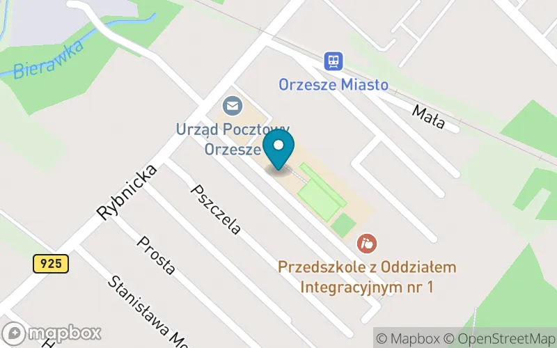 Lokalizacja: Szkoła Podstawowa nr 1 im. Poległych na Pasternioku w Orzeszu