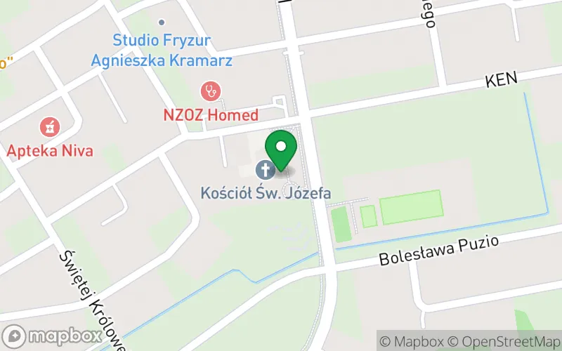 Lokalizacja: Parafialne Przedszkole Niepubliczne im. Św. Józefa na Niwie w Głogowie Małopolskim