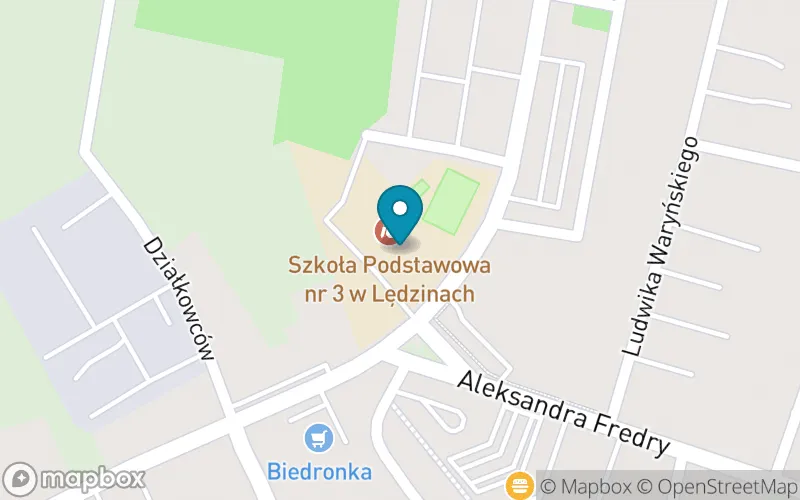Lokalizacja: Szkoła Podstawowa nr 3 im. Jana Chrystiana Ruberga