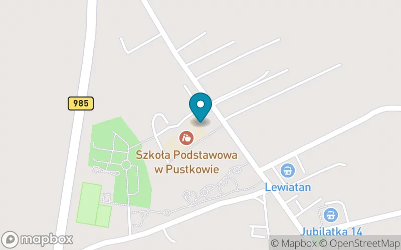 Lokalizacja: Publiczna Szkoła Podstawowa z Oddziałami Integracyjnymi im. Marii Konopnickiej w Pustkowie
