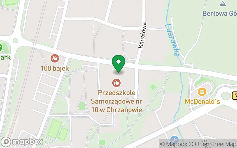 Lokalizacja: Przedszkole Samorządowe nr 10 z Oddziałami Integracyjnymi w Chrzanowie