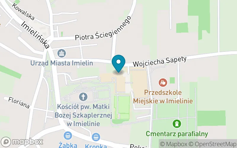 Lokalizacja: Szkoła Podstawowa nr 1 im. Powstańców Śląskich w Imielinie
