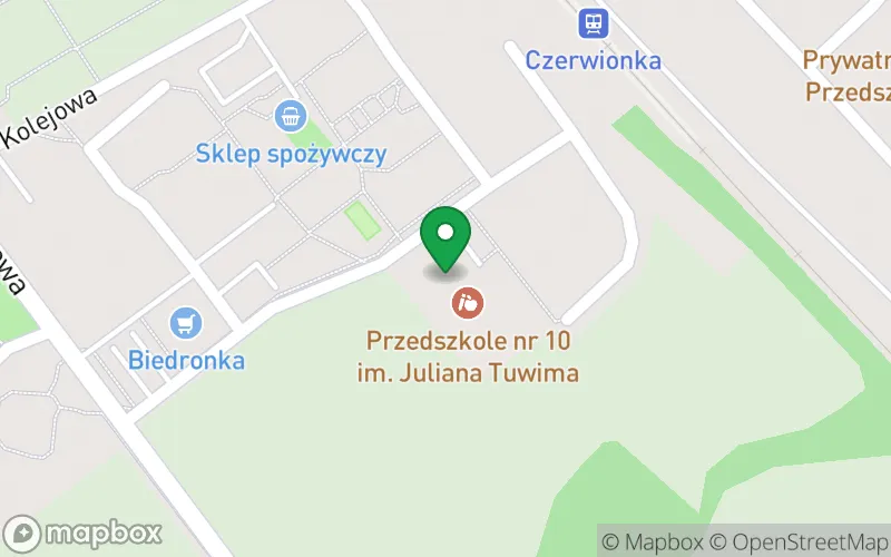 Lokalizacja: Przedszkole nr 10 im. Juliana Tuwima w Czerwionce-Leszczynach