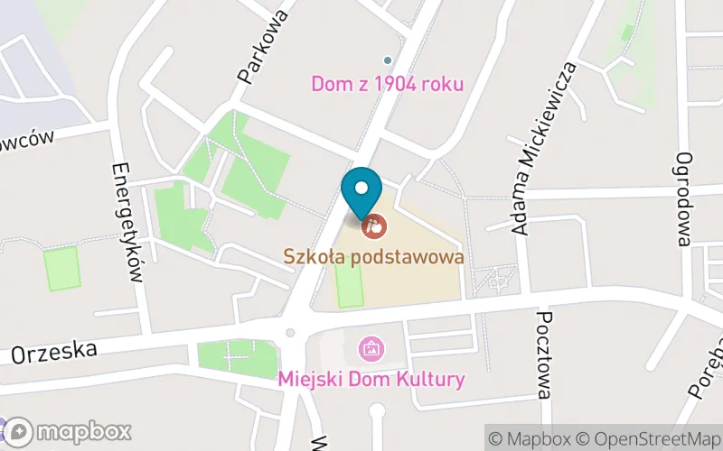 Lokalizacja: Szkoła Podstawowa nr 1 im. Księdza Prałata Konrada Szwedy w Łaziskach Górnych