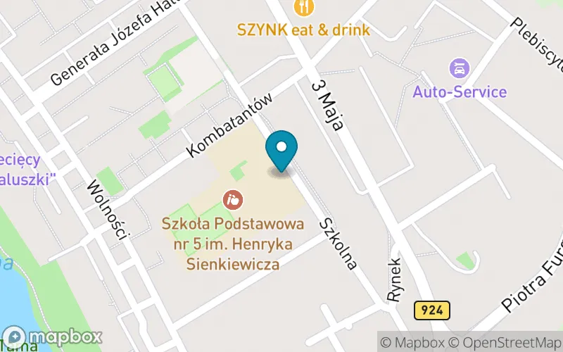 Lokalizacja: Szkoła Podstawowa nr 5 im. Henryka Sienkiewicza w Czerwionce-Leszczynach