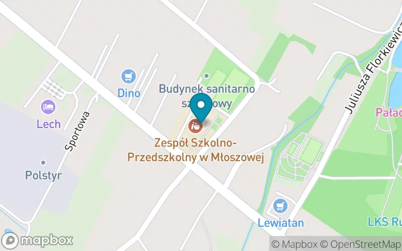 Lokalizacja: Szkoła Podstawowa im. 550 Rocznicy Zwycięstwa Grunwaldzkiego w Młoszowej