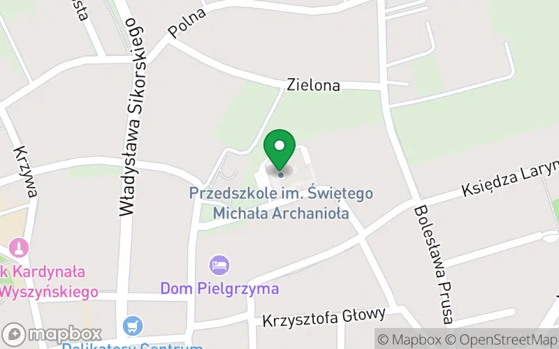 Lokalizacja: Niepubliczne Przedszkole Parafialne im. Św. Michała Archanioła w Głogowie Małopolskim