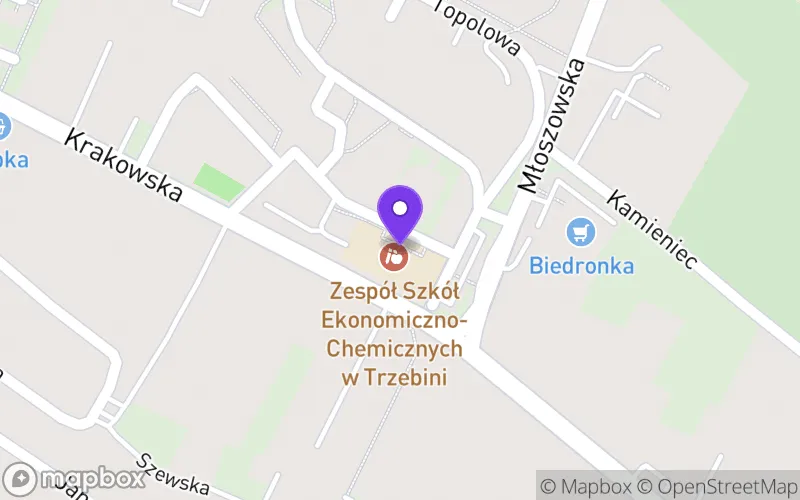 Lokalizacja: Technikum nr 1 w Trzebini