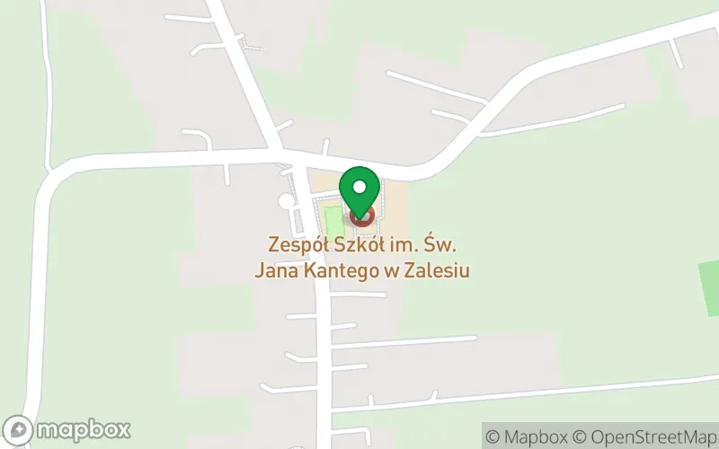 Lokalizacja: Publiczne Przedszkole w Zalesiu