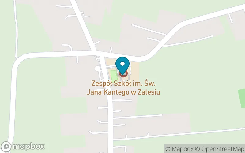 Lokalizacja: Szkoła Podstawowa im. Św. Jana Kantego w Zalesiu