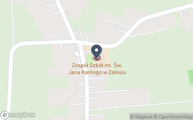 Lokalizacja: Zespół Szkół im. Św. Jana Kantego w Zalesiu