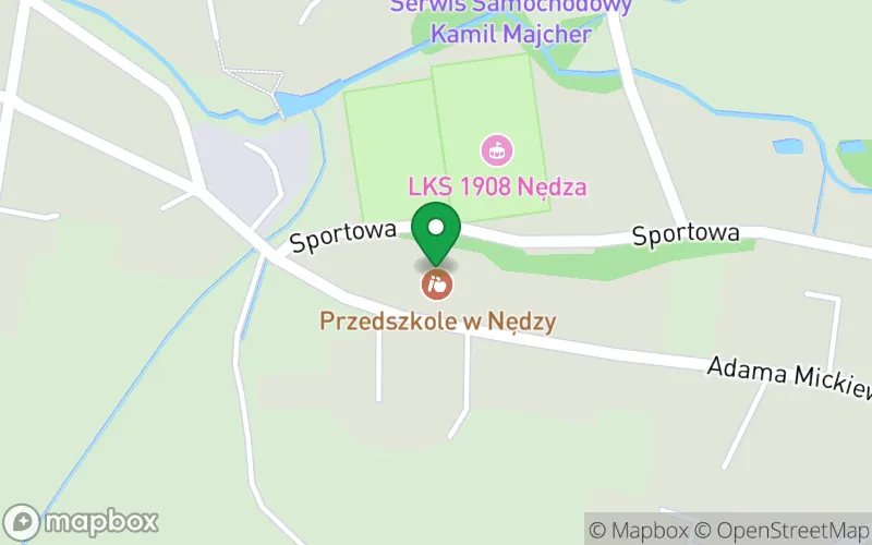 Lokalizacja: Przedszkole w Nędzy