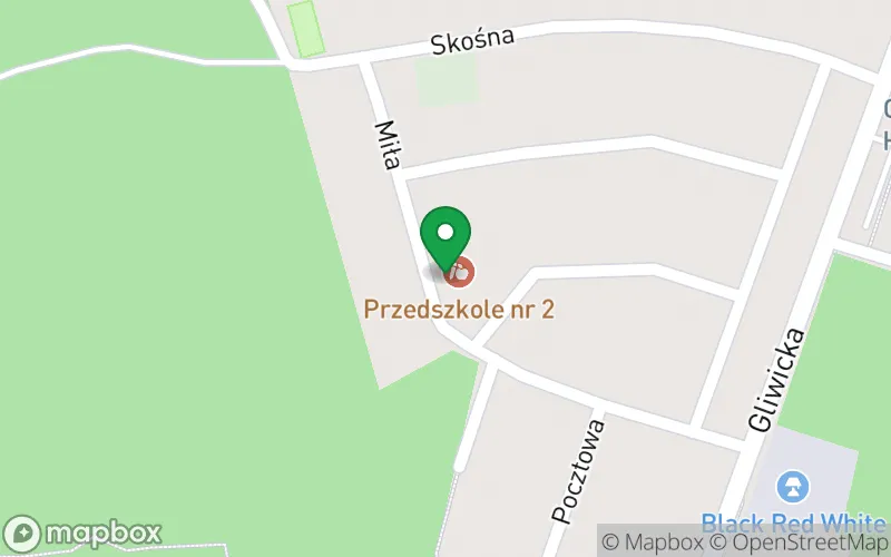 Lokalizacja: Przedszkole nr 2 Orzeszkowe Brzdące