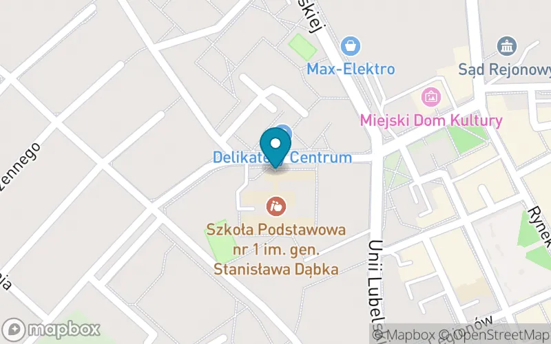 Lokalizacja: Szkoła Podstawowa nr 1IM. Gen. Stanisława Dąbka
