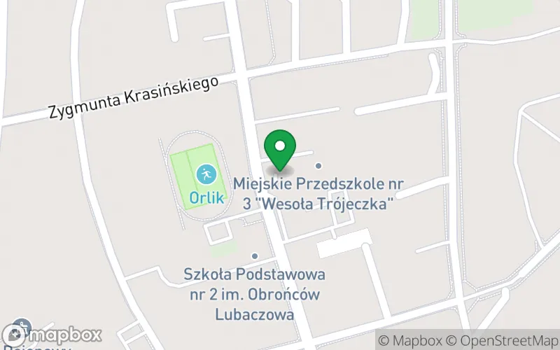 Lokalizacja: Miejskie Przedszkole nr 3 "Wesoła Trójeczka" w Lubaczowie