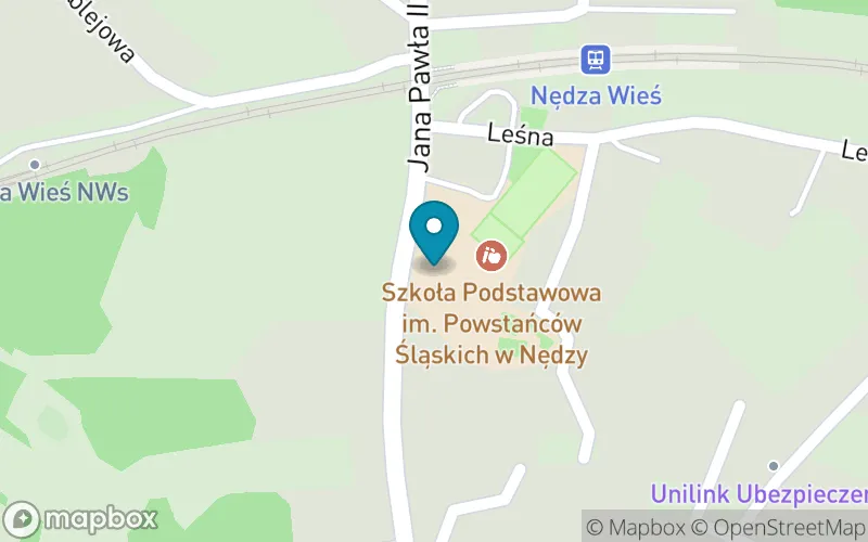 Lokalizacja: Szkoła Podstawowa im. Powstańców Śląskich w Nędzy
