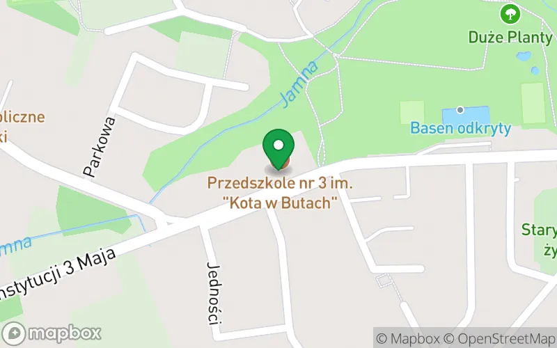 Lokalizacja: Przedszkole nr 3 im. "Kota w Butach" w Mikołowie