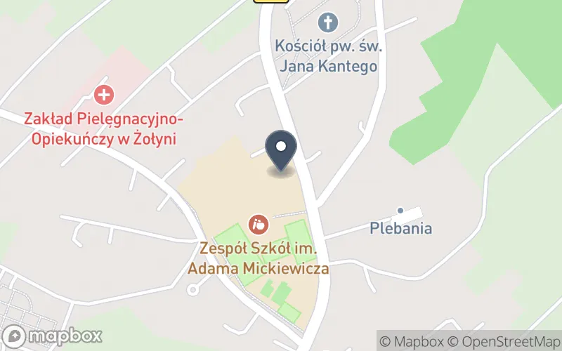 Lokalizacja: Zespół Szkół w Żołyni