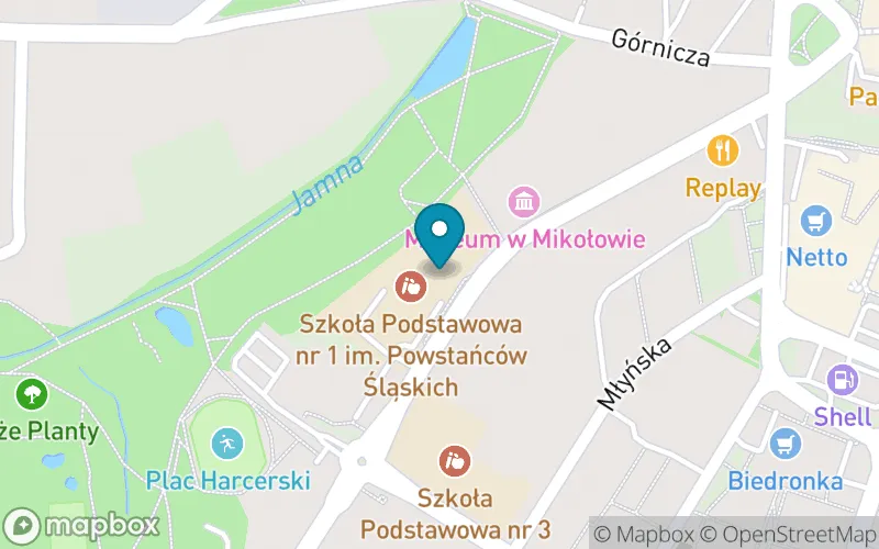 Lokalizacja: Szkoła Podstawowa nr 1 im. Powstańców Śląskich w Mikołowie