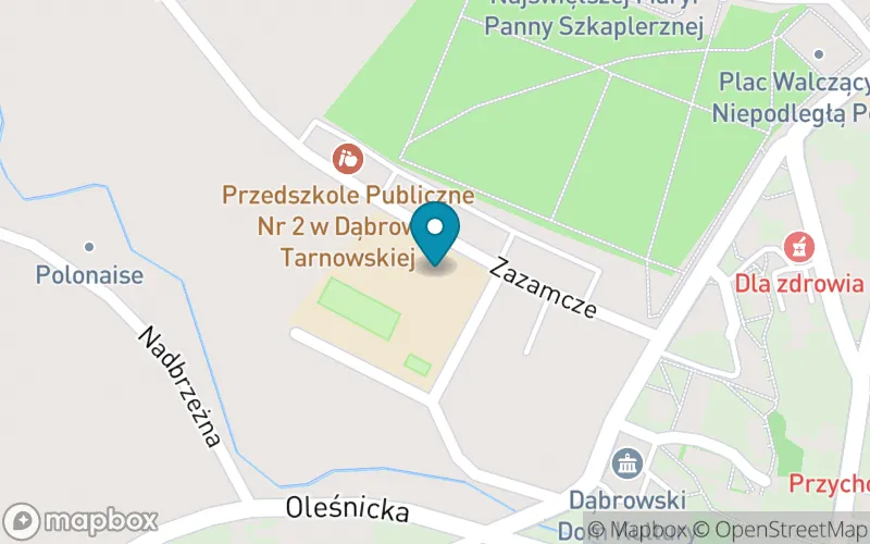 Lokalizacja: Szkoła Podstawowa nr 3 im. Bohaterów Powiśla Dąbrowskiego w Dąbrowie Tarnowskiej