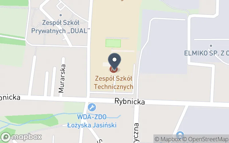 Lokalizacja: Zespół Szkół Technicznych w Mikołowie