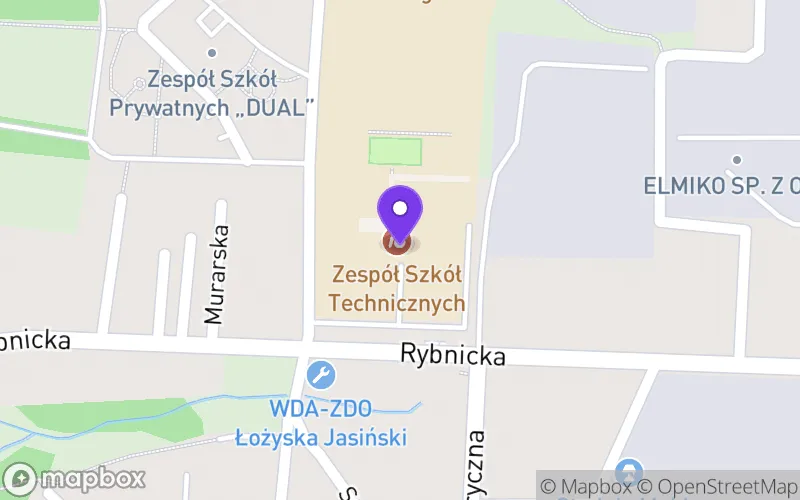 Lokalizacja: Technikum w Mikołowie