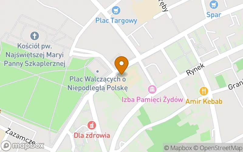 Lokalizacja: Szkoła Policealna nr 2 w Dąbrowie Tarnowskiej