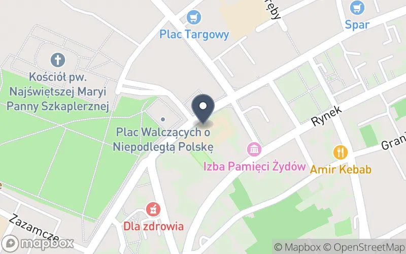 Lokalizacja: Zespół Szkół im. Krzysztofa Kamila Baczyńskiego w Dąbrowie Tarnowskiej