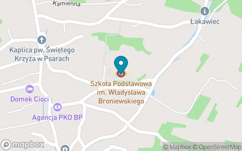 Lokalizacja: Szkoła Podstawowa im. Władysława Broniewskiego w Psarach