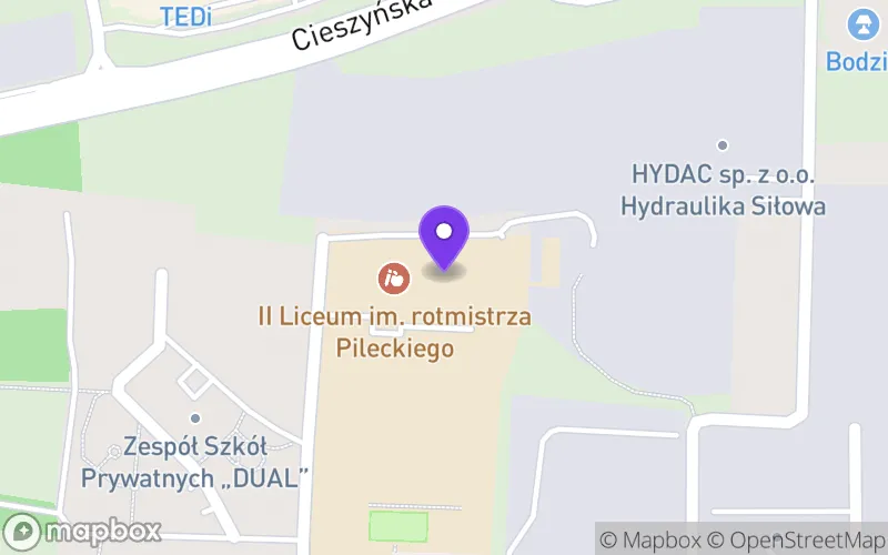 Lokalizacja: Liceum Ogólnokształcące Specjalne w Mikołowie