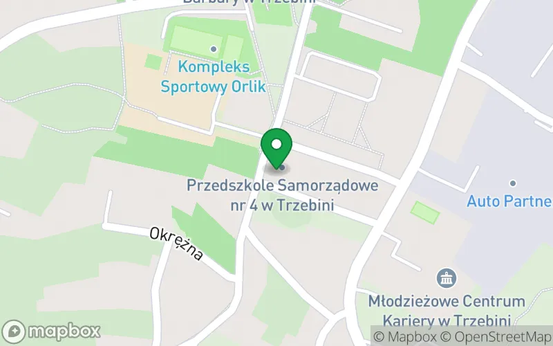 Lokalizacja: Przedszkole Samorządowe nr 4 w Trzebini