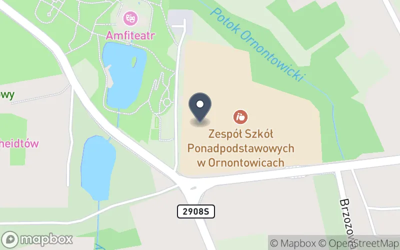 Lokalizacja: Zespół Szkół Ponadpodstawowych w Ornontowicach