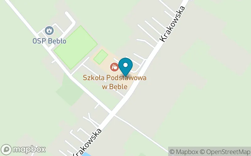 Lokalizacja: Szkoła Podstawowa im. Św. Jana Pawła II w Bęble