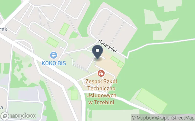 Lokalizacja: Zespół Szkół Techniczno-Usługowych w Trzebini