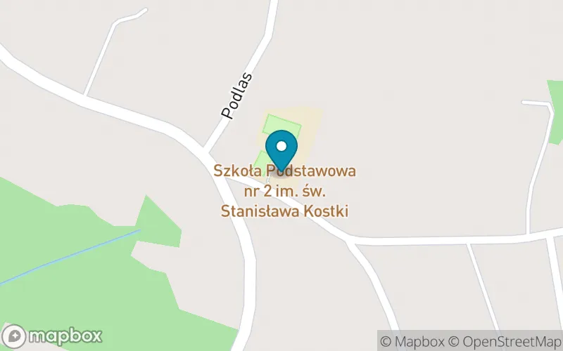 Lokalizacja: Szkoła Podstawowa nr 2 im. Św. Stanisława Kostki w Trzebosi
