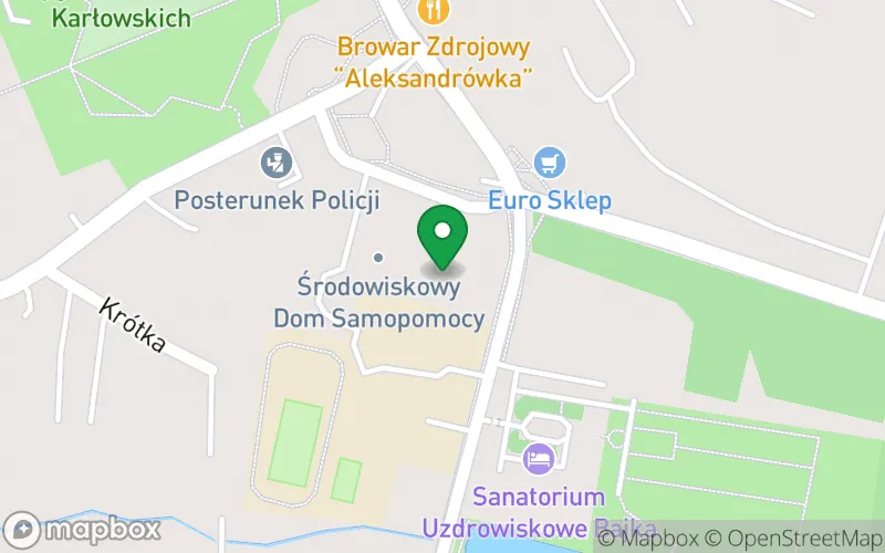 Lokalizacja: Przedszkole Promyki Roztocza w Horyńcu-Zdroju