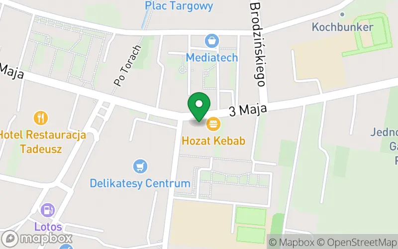 Lokalizacja: Samorządowe Przedszkole Publiczne nr 2 w Proszowicach