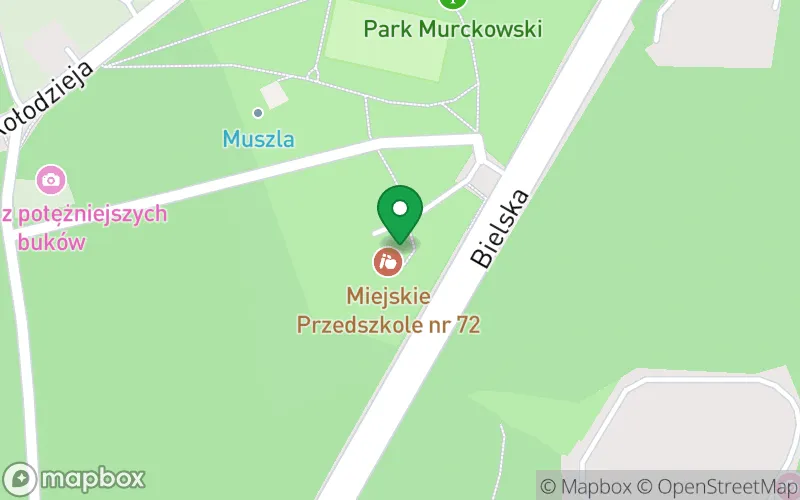 Lokalizacja: Przedszkole nr 72 w Katowicach