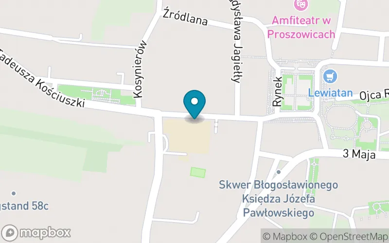 Lokalizacja: Szkoła Podstawowa nr 1 im. T. Kościuszki w Proszowicach