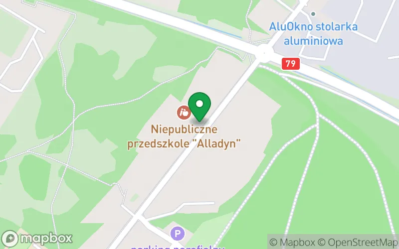 Lokalizacja: Niepubliczne Przedszkole "Alladyn" w Jaworznie