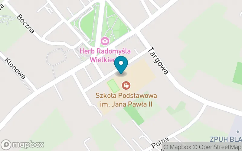 Lokalizacja: Szkoła Muzyczna I Stopnia w Radomyślu Wielkim
