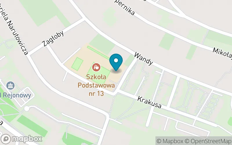 Lokalizacja: Szkoła Podstawowa nr 13 w Jaworznie