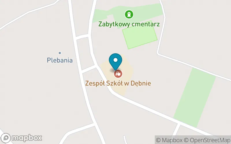 Lokalizacja: Szkoła Podstawowa Dębno